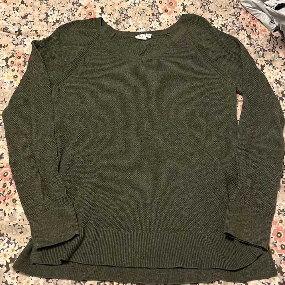 Women’s GAP Dark gray thermal long sleeve top